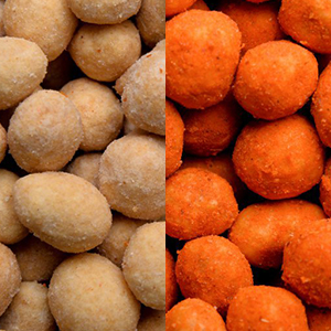 بادام زمینی روکش دار